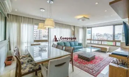 Vende-se apartamento com 3 suítes, 3 vagas e 136 m² - petrópolis