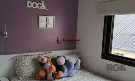 Apartamento de dois quartos, suíte e uma vaga de garagem no bairro santana em po