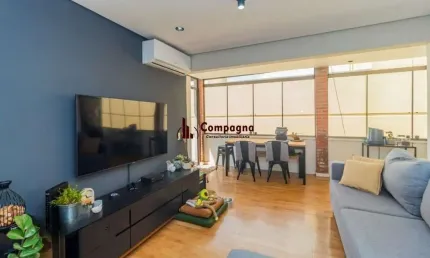 Cobertura à venda no higienópolis com terraço privativo e 97m²