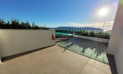 Cobertura vista beira rio  03 dormitórios com 2 suítes e três vagas individuais
