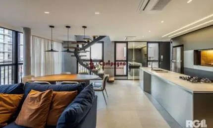 Apto duplex de 121m² com 2 dormitórios e 2 vagas - mont serrat