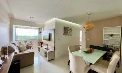 Apartamento reformado com 3/4 no exclusive jabotiana