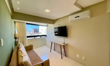 Apartamento no condomínio maria fernandes reformado com linda vista