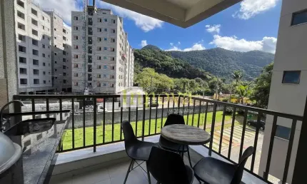 Apartamento de 02 dormitórios, sendo 01 suíte, para locação, no bairro martim de sá, caraguatatuba,