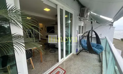 Flat, vista mar à venda, com 55m2 na praia da martim de sá, em caraguatatuba, litoral norte de sp