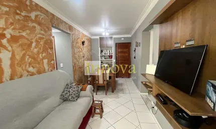 Apartamento à venda, com 02 dormitórios sendo 01 suíte, na martim de sá, caraguatatuba, litoral nor