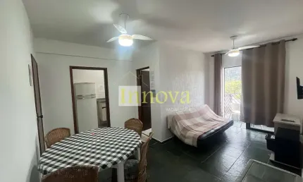 Apartamento um dormitório à venda, a 300m da orla do massaguaçu, em caraguatatuba, litoral norte de