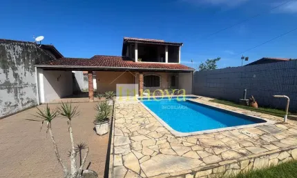 Sobrado à venda, com 03 dormitórios sendo duas suítes, com piscina, no  pontal de santa marina,  em
