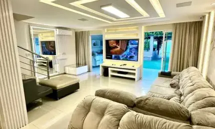 Casa duplex alto padrão à venda e para locação – 220m² – 100% projetada e mobili