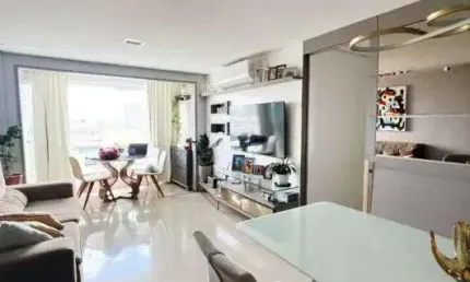 Apartamento com 3 quartos e 2 banheiros à venda, 80 m²
