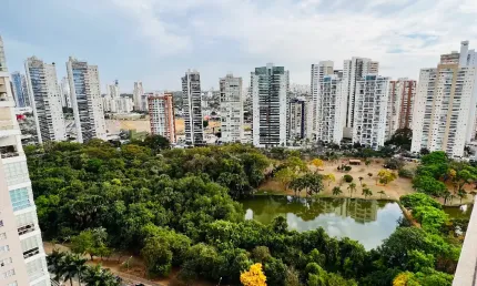Apartamento duplex de alto padrão mobiliado no jardim goiás