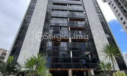 Apartamento de luxo para alugar com 4 quartos (2 suites), em boa viagem, recife-pe
