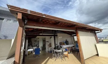 Cobertura duplex para venda em contagem, novo eldorado, 3 dormitórios, 1 suíte, 2 banheiros, 3 vagas