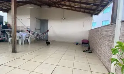Cobertura duplex para venda em ibirité, bela vista, 3 dormitórios, 1 banheiro, 1 vaga