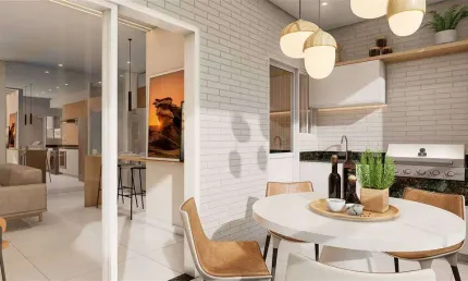 Apartamento com 2 quartos à venda na Rua Mirim, 556, Vila Mirim, Praia Grande