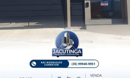 Casa á venda em jacutinga no campo belo com 3 quartos sendo 1 suite