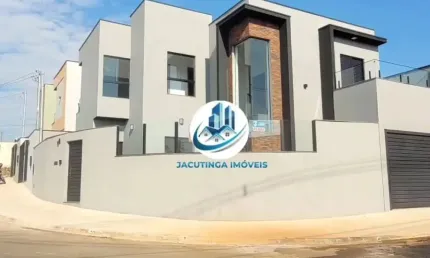 Sobrado á venda em jacutinga-mg flamboyant com 3 quartos sendo 1 suite