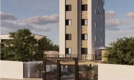 Apartamento com área privativa em construção santa amélia
