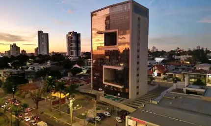 Sala comercial à venda na avenida afonso pena, 4059, jardim dos estados, campo grande por r$ 860.000