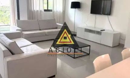 Apartamento 112 m² - mobiliado - 3 quartos - 1 suíte - venda - locação - paiva