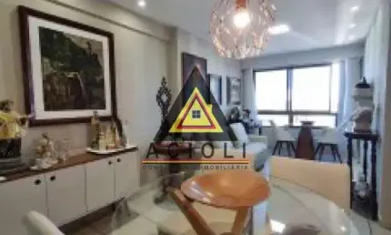 Ap mobiliado - locação 54 m² - 2 quartos - 1 suite - av boa viagem