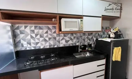Apartamento de 2 quartos condomínio vista do limoeiro