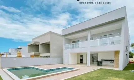 ✨ casa ampla de alto padrão no condomínio boulevard lagoa. ✨