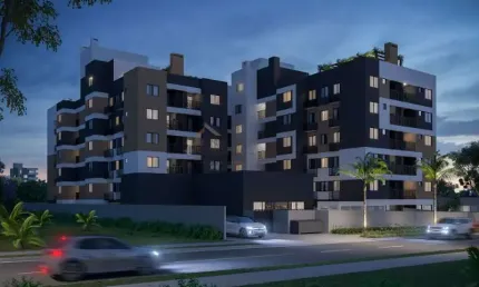 Apartamento à venda na Rua João Bonat, Novo Mundo, Curitiba