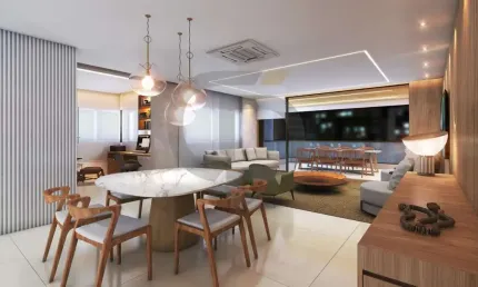Apartamento para venda em maceió, jatiúca, 4 dormitórios, 4 suítes, 5 banheiros, 3 vagas