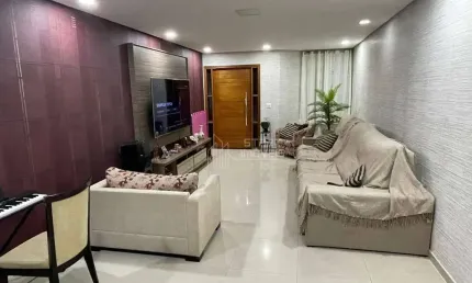 Sobrado à venda, 250 m² por r$ 990.000,00 - vila assunção - santo andré/sp