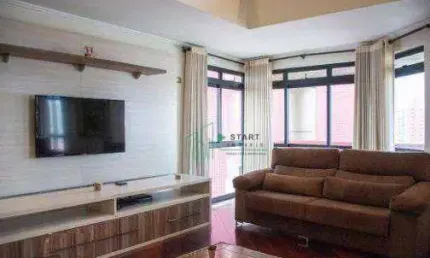 Apartamento duplex com 5 dormitórios, 300 m² - venda por r$ 1.999.000,00 ou aluguel por r$ 13.867,00/mês - vila bastos - santo andré/sp