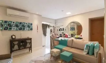 Apartamento à venda, 126 m² por r$ 1.450.000,00 - vila scarpelli - santo andré/sp