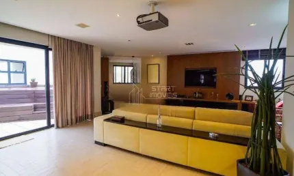 Cobertura à venda, 357 m² por r$ 3.000.000,00 - jardim - santo andré/sp