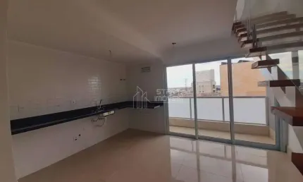 Cobertura à venda, 124 m² por r$ 1.070.000,00 - jardim - santo andré/sp