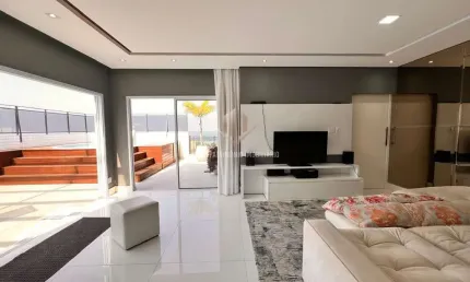 Cobertura pent house na praia da enseada, guarujá/sp