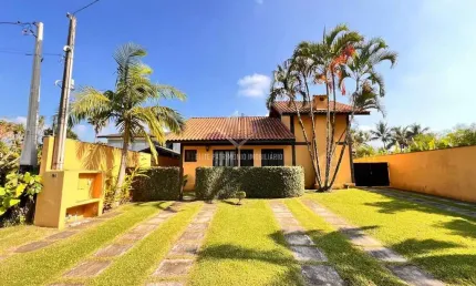 Casa em condomínio em balneário praia do pernambuco, guarujá/sp