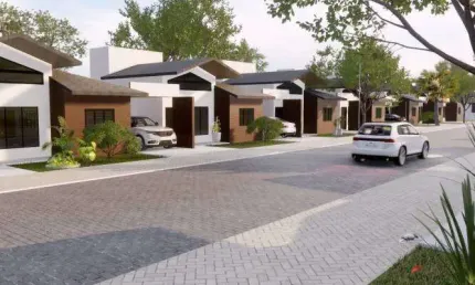 Casa 3 e 2 quartos (1 suíte) - residencial horto sênior