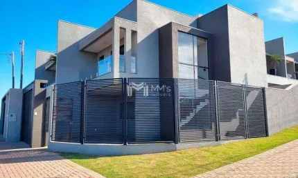 Sobrado à venda em Cascavel, Recanto Tropical, com 3 quartos, com 111.32 m²