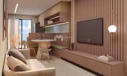 Apartamento à venda em Cascavel, Cancelli, com 1 suíte, com 54.37 m², Bona Vita