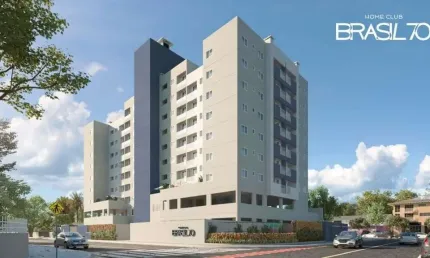 Apartamento com 2 quartos à venda na Rua Brasil, 100, Saguaçu, Joinville, 64 m2 por R$ 473.900