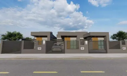 Casa para venda em barra velha, nova barra velha, 2 dormitórios, 1 suíte, 2 banheiros, 2 vagas