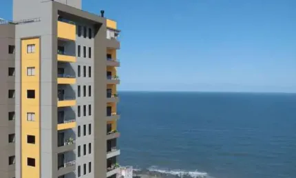 Apartamento frente mar para venda em barra velha, centro, 3 dormitórios, 1 suíte, 2 banheiros, 2 vagas