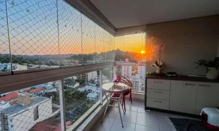 Apartamento com 3 dormitórios à venda, 100 m² por r$ 630.000,00 - escola agrícola - blumenau/sc