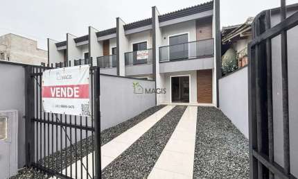 Sobrado Novo à Venda no Bairro Aventureiros | Joinville | Prontos para Morar no Bairro Aventureiro