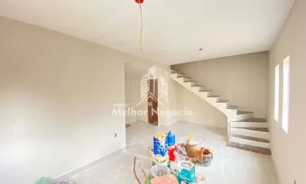 Casa à venda, sobrado com 2 dormitórios(quartos) sendo 1 suíte, com 1 vaga de garagem no bairro Cidade Satélite Íris, Campinas, SP