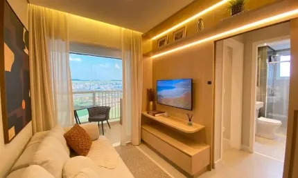 CÓD:RAP39225 - Apartamento na planta, 2 dorms com suíte, Reserva do Parque, Hortolândia, SP