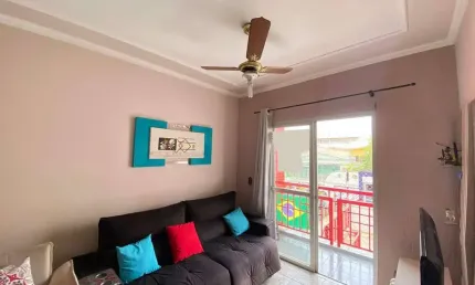 Ap1844 apartamento à venda com 2 dormitórios sendo 1 suíte, sala para 2 ambientes com sacada. vila industrial, campinas, sp
