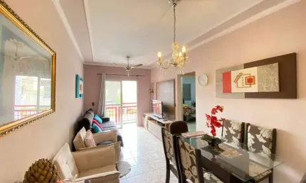 Apartamento à venda com 2 dormitórios sendo 1 suíte, sala para 2 ambientes com sacada. Vila Industrial, Campinas, SP