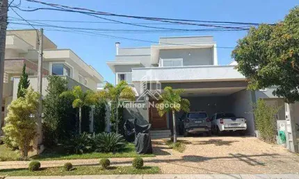 Casa com 04 Dormitórios sendo 04 suítes no Swiss Parque em Campinas/SP