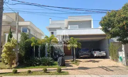 Casa com 04 Dormitórios sendo 04 suítes no Swiss Parque em Campinas/SP